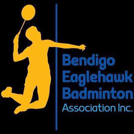 an outline of an orange person and blue text on black background.