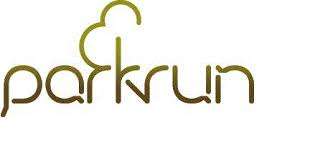 Logo of parkrun featuring the word "parkrun" in a modern, simple font with a green color scheme. Symbolizes community running events.