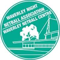 White text on a green background with an outline of a building and tree.