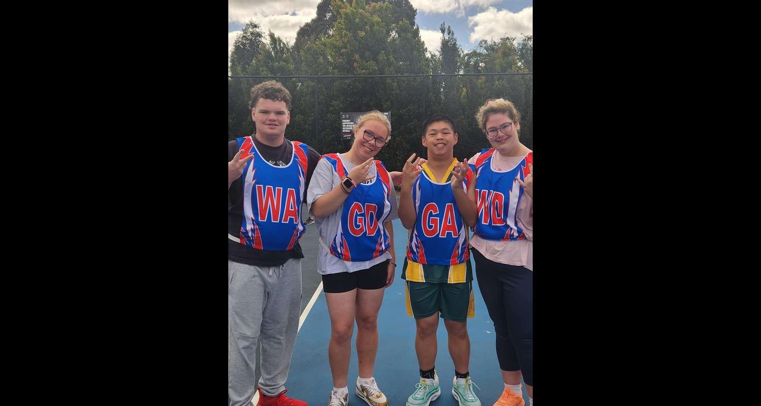 Particpants ejoying the all abilities youth netball program at Wyndham Netball Association
